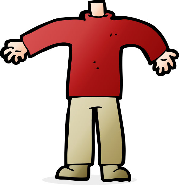 卡通男身(卡通混搭或添加自己的照片)图片下载