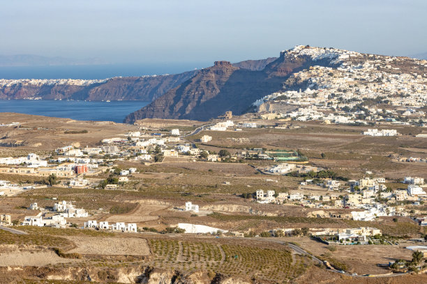 希腊南爱琴海群岛的圣托里尼岛图片下载