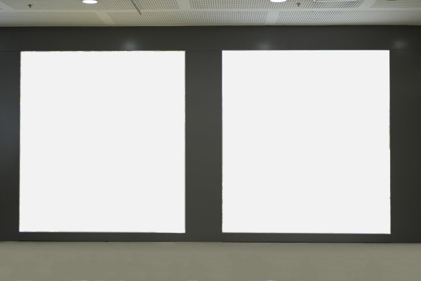 商业街LED广告屏图片下载