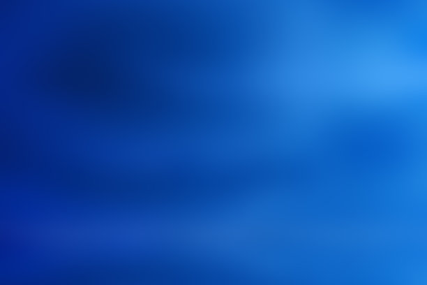 抽象的蓝色渐变背景与平滑的光线。图片下载