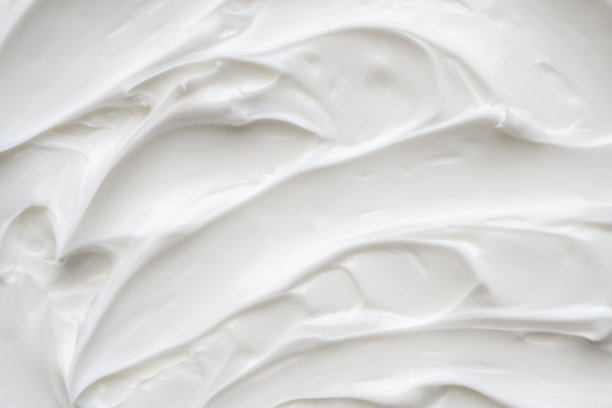 白色乳液美容护肤霜质地化妆品产品背景图片下载