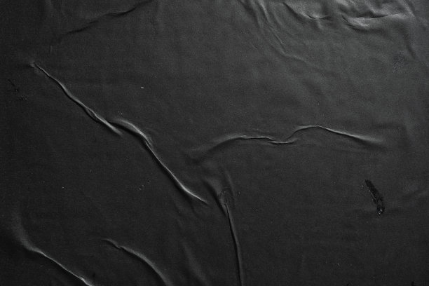 黑色的纸粘在墙上图片下载