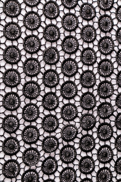 美丽的黑色复古蕾丝在白色的背景。垂直的背景。用于设计的布局。图片下载