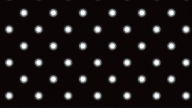 3 d演示。3D插图中的点就像玻璃在黑色背景上的反射。点模式。图片下载
