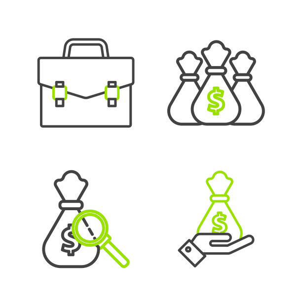 设线手握钱袋放大钱袋图片下载