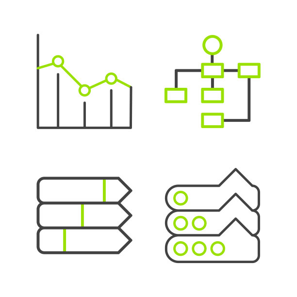 设置线形图、图表、饼图信息图图片下载
