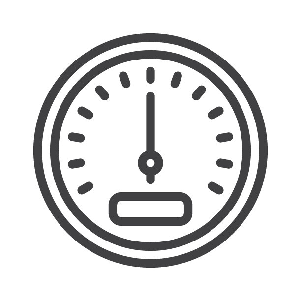 仪表盘指示器线性图标图片下载