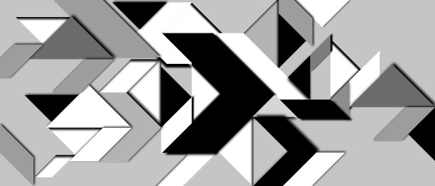 简约的设计与简单的未来主义形式图片下载