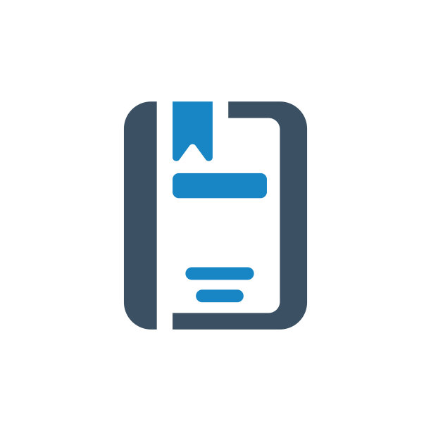 书，书签，教育图标矢量插图图片下载