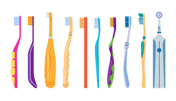 大套口腔清洁工具图片下载