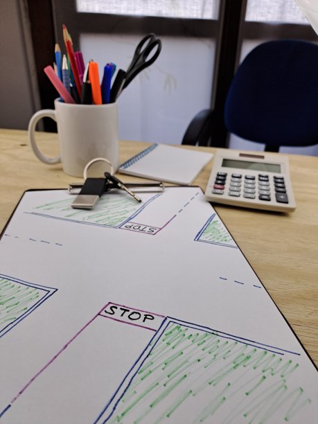 绘制过马路保险事务所图片下载