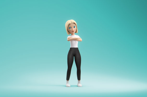 一个可爱的视频游戏头像的肖像图片下载