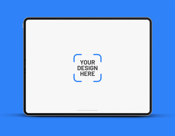 空旋转木马后模板模型。移动应用程序界面与空白图片，可编辑的帖子。滚动框页面，社交媒体摄影。图片下载