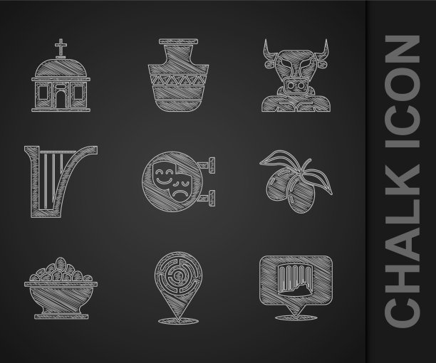 集喜剧与悲剧于一身的牛头怪迷宫面具图片下载