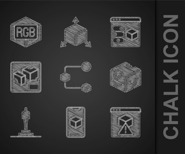 设置等距立方体3d打印机软件模型图片下载