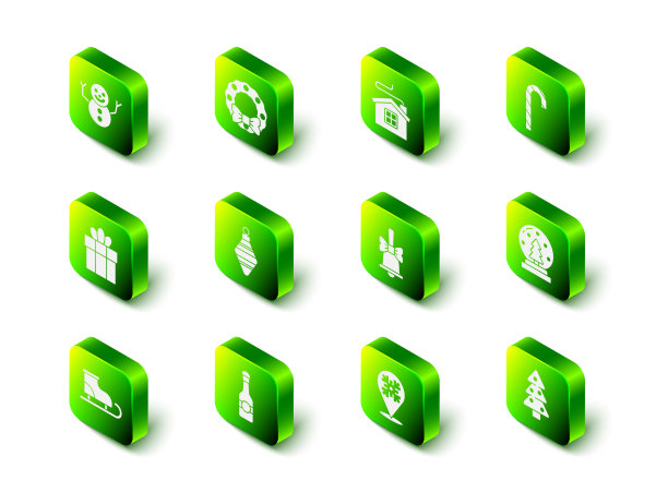 设置圣诞花环欢乐屋拐杖糖图片下载