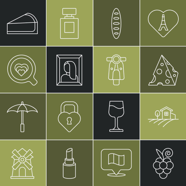 集行葡萄果乡山水芝士图片下载