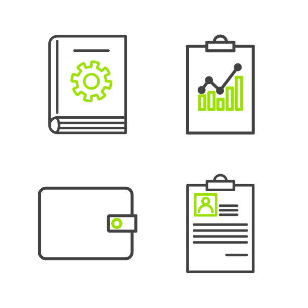 设置线剪贴板与简历钱包图形图片下载