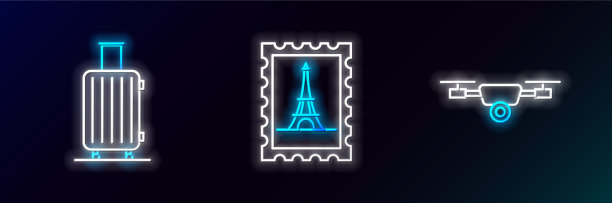 设置线无人机飞行与动作摄像机图片下载