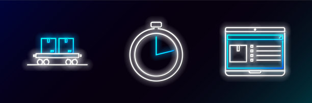 设置线笔记本电脑与应用程序交付跟踪图片下载