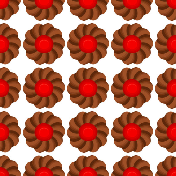 花样自制饼干，不同口味的酥皮饼干图片下载