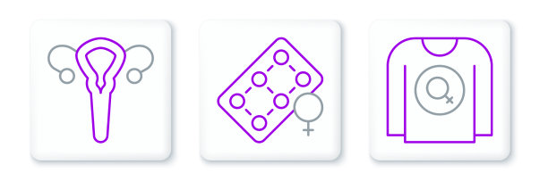 集行女权主义衬衫女性生殖图片下载