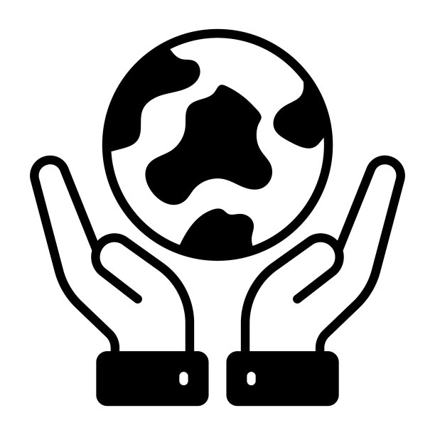 人类手上的地球，拯救世界概念图片下载