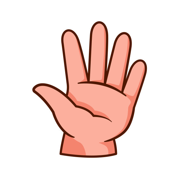 可爱的卡通手绘插画设计。适用于贴纸、儿童书籍和卡通元素图片下载