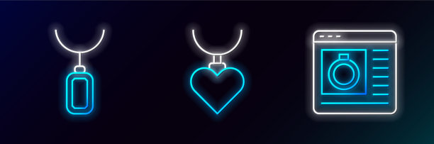 网上购物吊坠项链集行珠宝图片下载