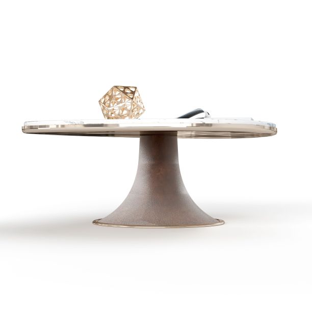 由木材制成的现代桌子，3d渲染图片下载