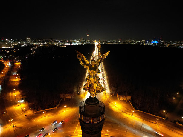 柏林胜利纪念柱图片下载