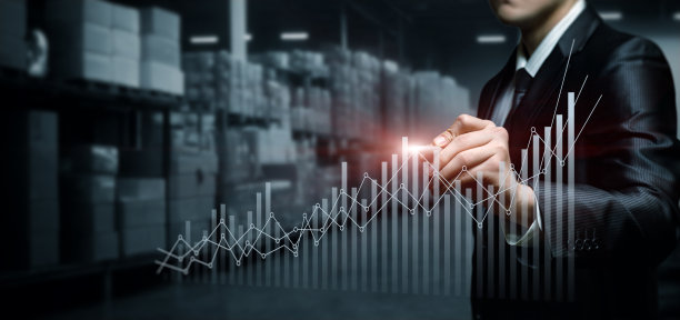 财务交易和利润分析的概念。图片下载