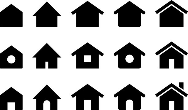 住宅图标合集图片下载