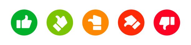 星星图标集合。星的形状。透明背景上孤立的星形图标。孤立矢量图图片下载