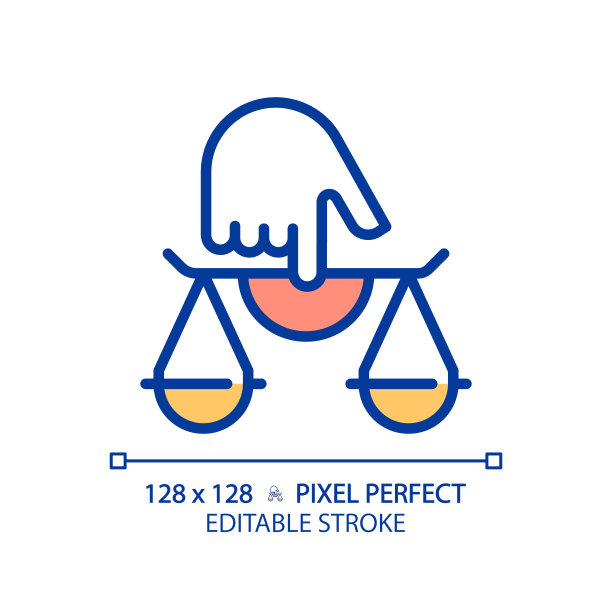 正义像素完美的RGB颜色图标图片下载