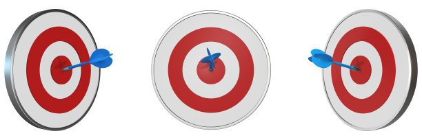 带箭头的靶板图片下载