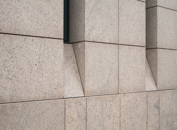 现代建筑的局部装饰特写图片下载