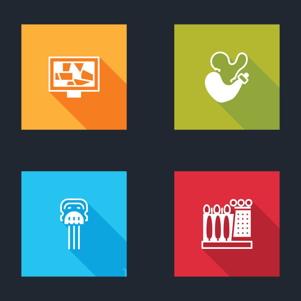 套装图片艺术，西班牙酒皮，佩内塔和达利博物馆图标。向量图片下载