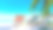 暑假概念背景与沙滩上的沙滩椅与棕榈树。三维渲染图片下载