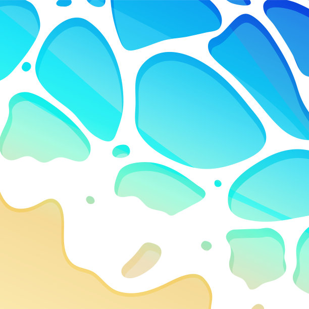 美丽的海鸟视图插图图片下载