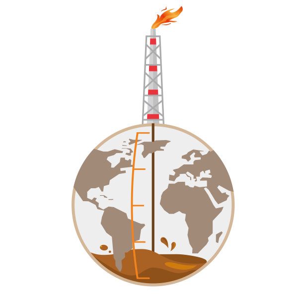 石油钻探与土方图片下载