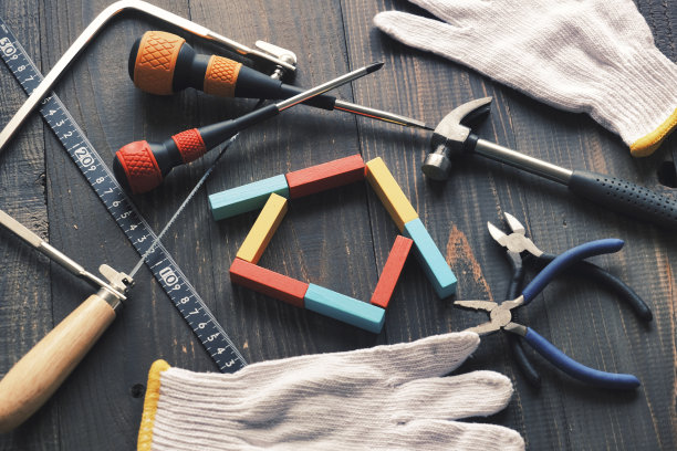 背景材料房屋图像和工具图片下载