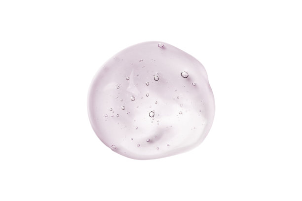 血清凝胶样本分离在白色背景上。图片下载