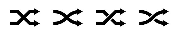 刷新的箭。洗牌图标。刷新矢量图标集。刷新，旋转，重用，重置，重做箭头图标设置。图片下载