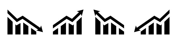 业务信息图图标集。统计图标集。商业图表。增长图形，图表和图表集合。经营理念。营销设计。向量图形。图片下载