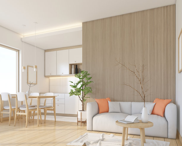 现代日本风格的客厅图片下载