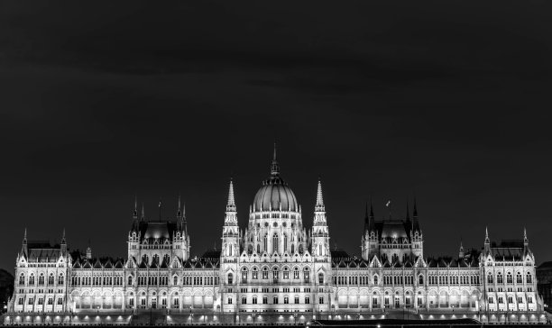 匈牙利布达佩斯的议会大厦图片下载