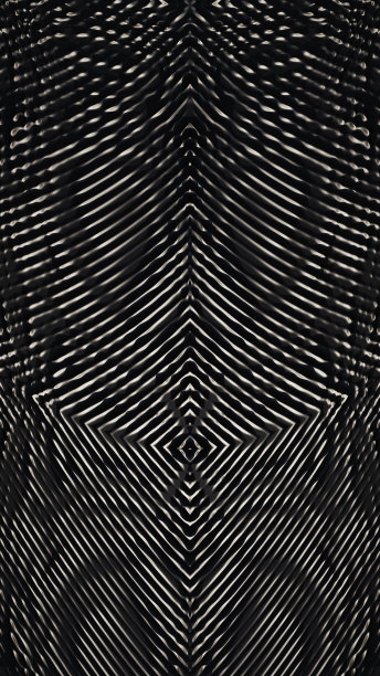 黑色设计用于网站，海报，品牌标识，演示模板。灰色线条曲线设计在抽象的黑色背景。黑色水平模板或横幅，商业背景。三维演示图片下载