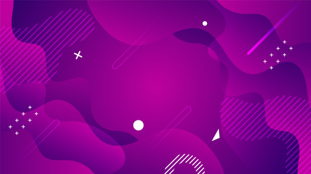 现代液体渐变圈分层剪纸背景图片下载