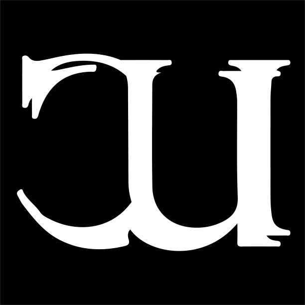 初始CU或UC设计图标模板图片下载